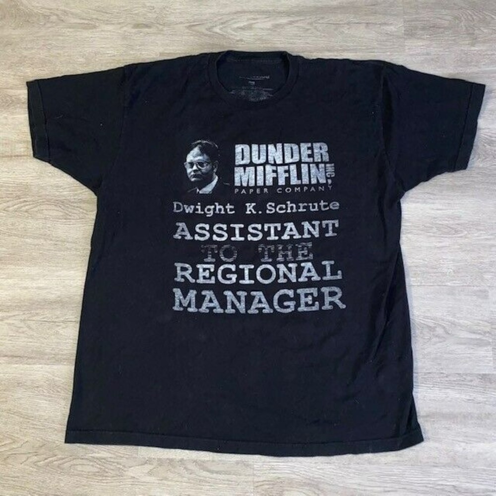 Dwight Schrute The Office Assistant to the Regional Manager Mens XL T Shirt